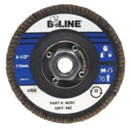 Anchor Brand 4.5 in. Premium 0.87, 4 oz HD Flap Disc 102-40373